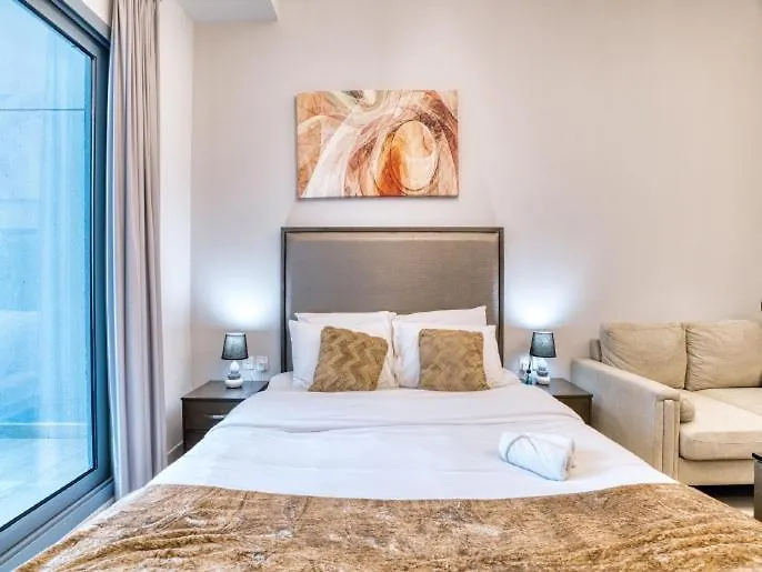 Luxury Studio In Business Bay With Canal View - 1906 Dubai Förenade Arabemiraten